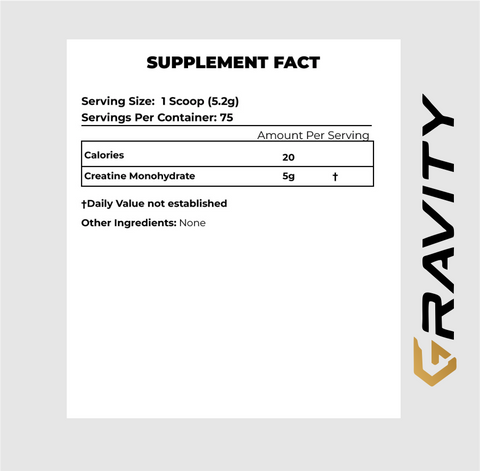 RULE1 Creatine 75 Servings