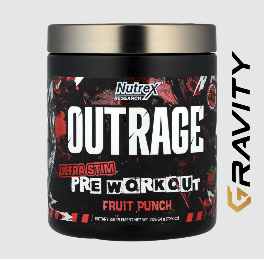 Nutrex Outrage Ultra Stim Pre-Workout | 30 Servings