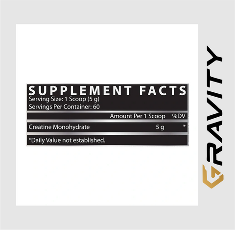 Nutrex Creatine Monohydrate | 60 Servings