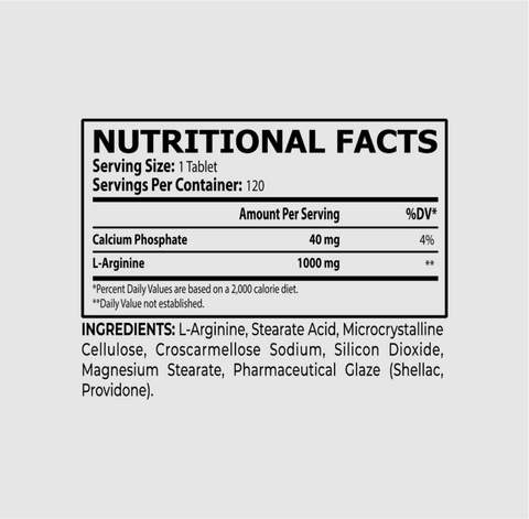 Core Champs L-Arginine 1000mg