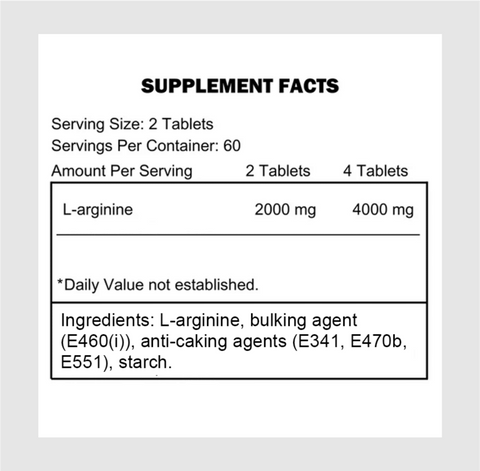 Kevin Levrone Gold L-Arginine 1000 | 120 Tablets
