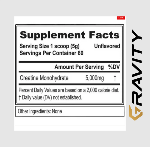 ProScience Creatine Monohydrate 60 Servings