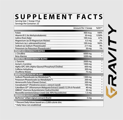 NUTREX Outlift Burn 22 Servings | Premium Fat Burner