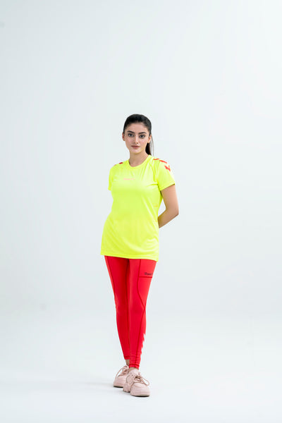 Essential Workout Tee-Lime
