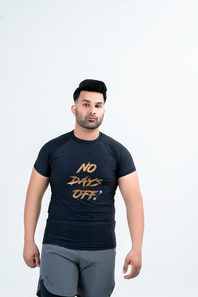 Texture Tee Black