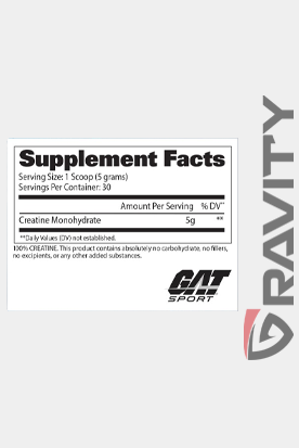 Gat Sports Creatine 300g