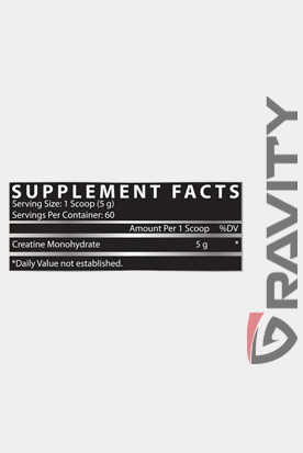 Nutrex Creatine Monohydrate | 60 Servings