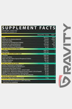 NUTREX Outlift Burn 22 Servings | Premium Fat Burner