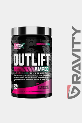 NUTREX Outlift AMPED 22 Servings | Pre-workout for intense training