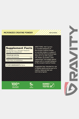 ON Micronized Creatine 300g