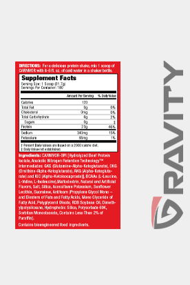 RED REX Beef Protein Isolate 4lbs