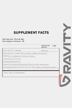 Insane Labs Psychotic Red 35Servings